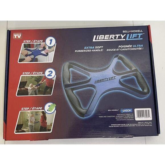 Liberty Lift 15" Standing Aid & Handicap Bar w/ No-Slip Grip Handles, As Seen TV - Picture 2 of 4